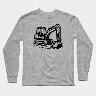 Backhoe Long Sleeve T-Shirt